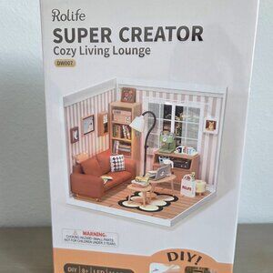 Rolife SUPER CREATOR Cozy Living Lounge DIY Project